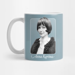 Anna Karina \/\/\ Retro Style Fan Artwork Mug